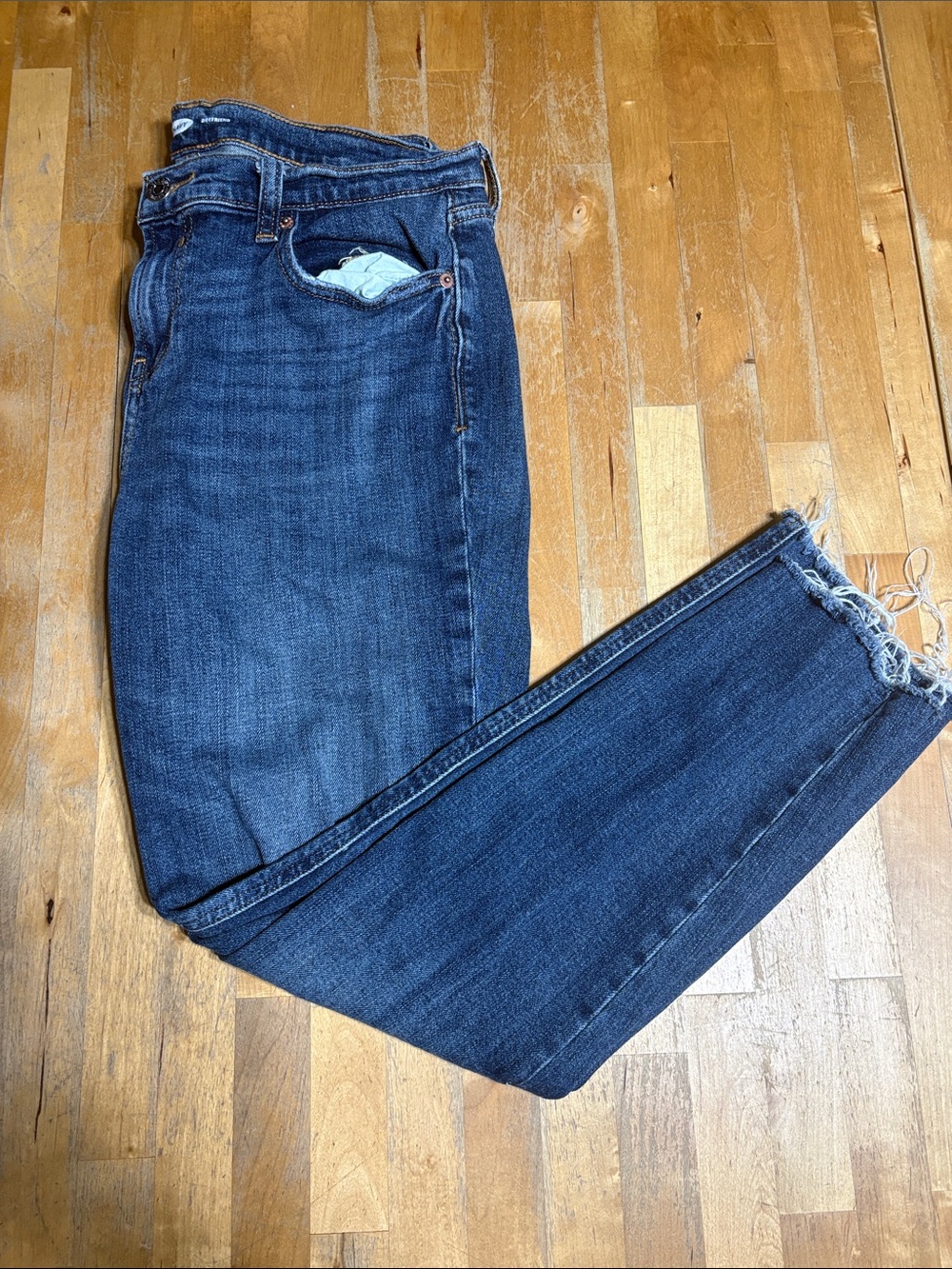 Old Navy Blue Boyfriend Jeans